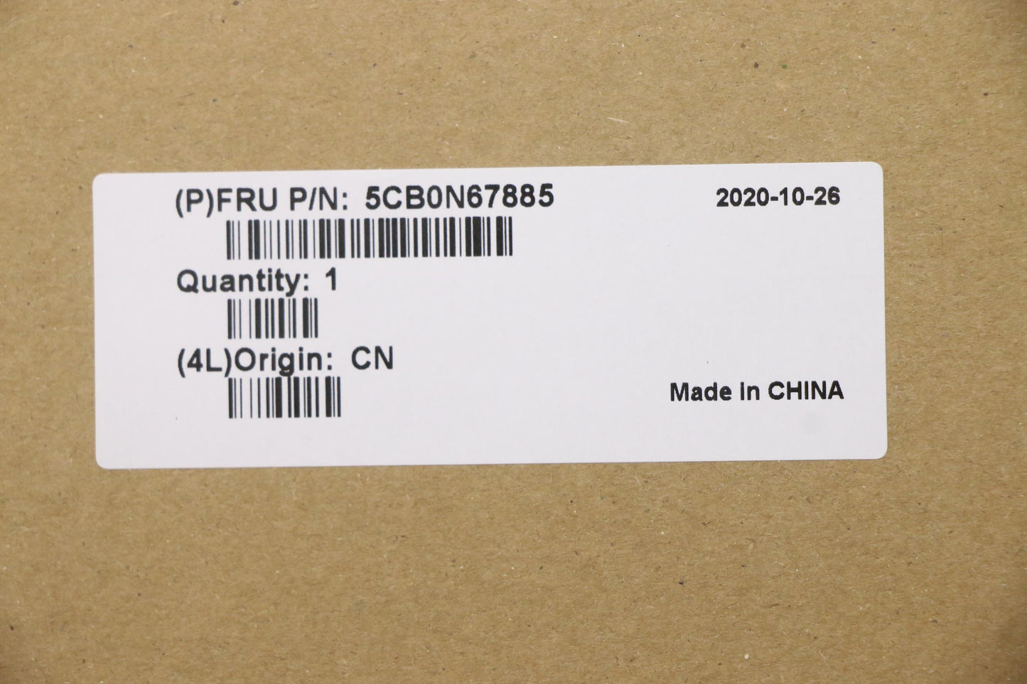 Lenovo Up Assembly Silver W/Keyboard - 5CB0N67885