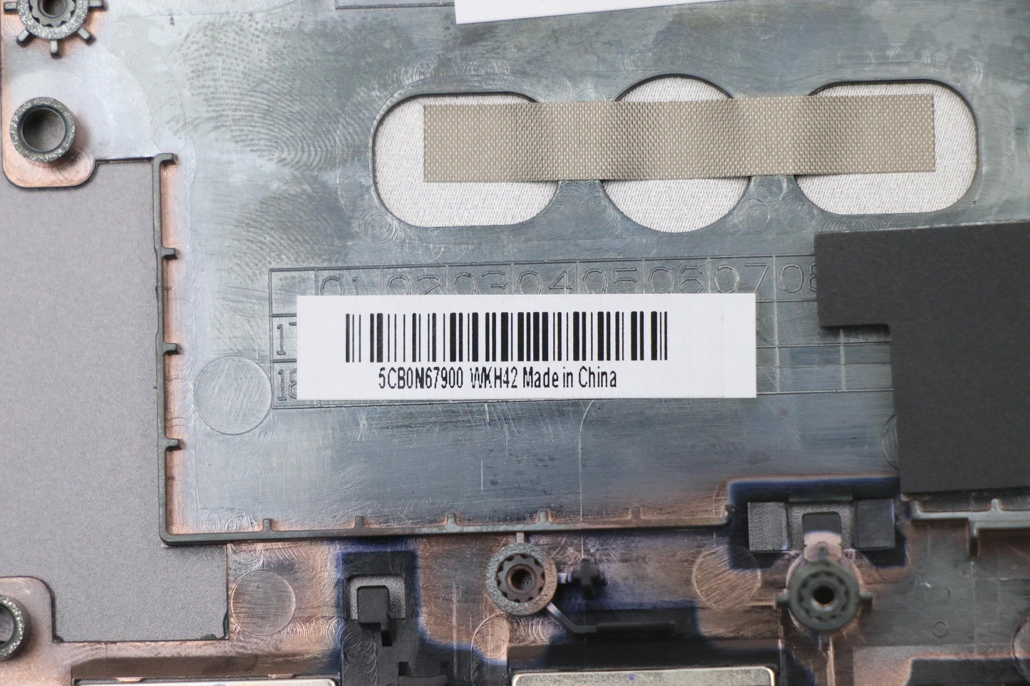 Lenovo Up Assembly Gunmetal W/Keyboar - 5CB0N67900