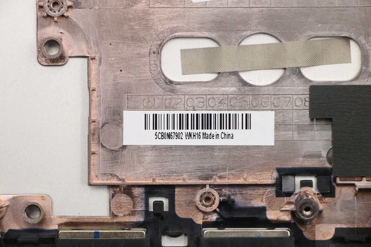 Lenovo Up Assembly Silver W/Keyboard - 5CB0N67902
