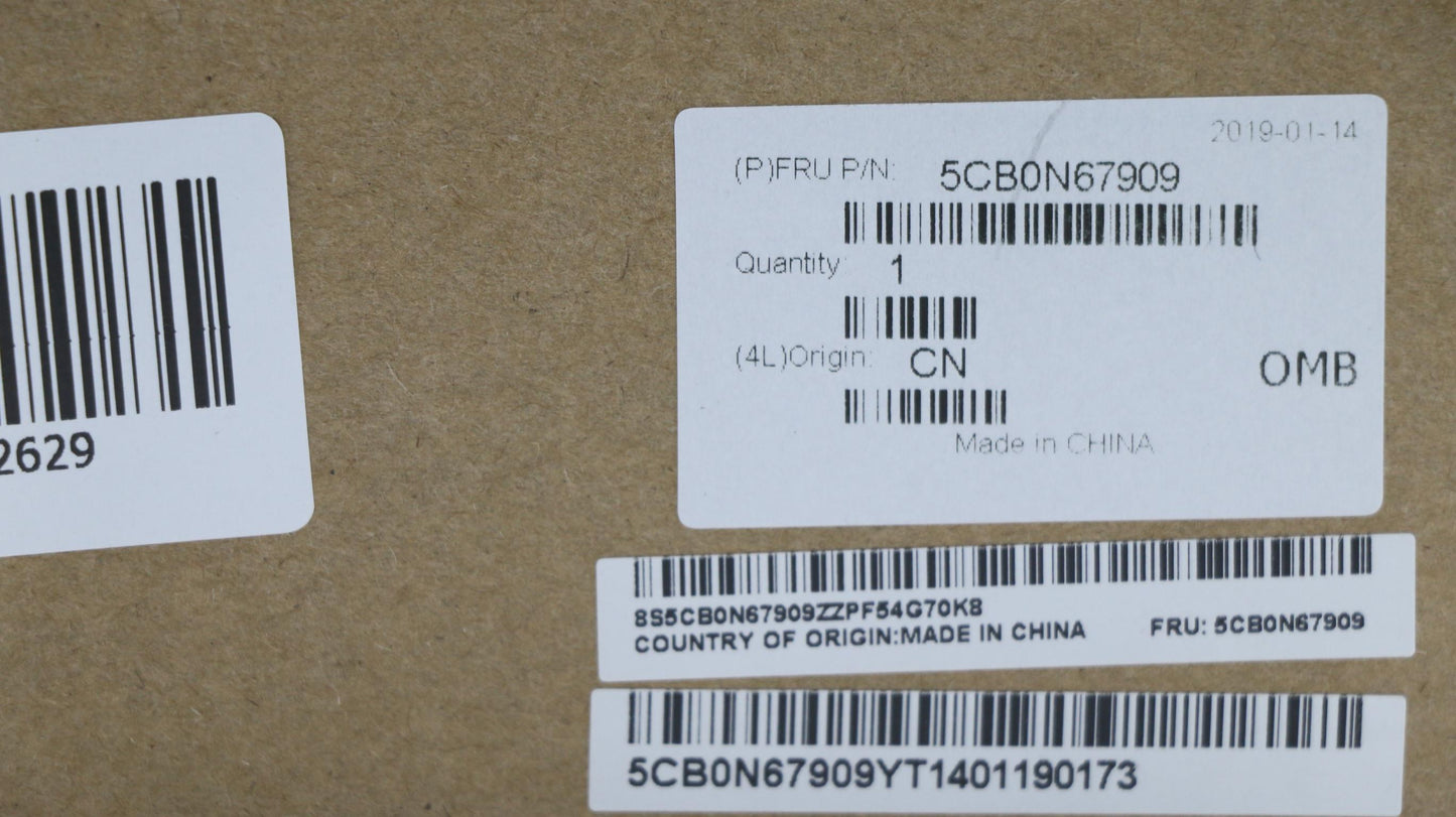 Lenovo Lcd Cover Gunmetal - 5CB0N67909