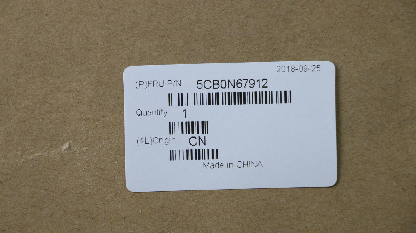 Lenovo Up Assembly Silver W/Keyboard - 5CB0N67912