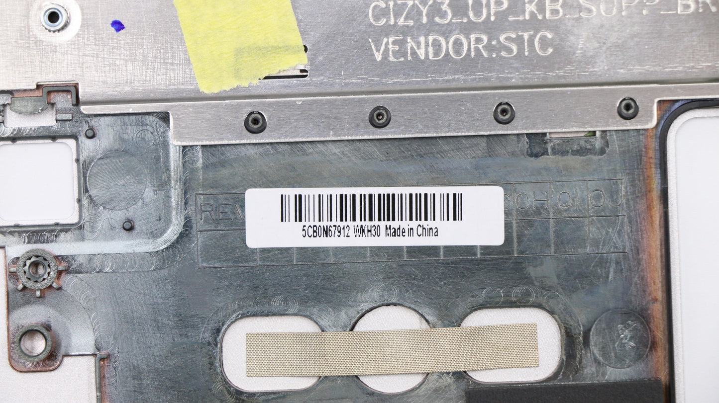 Lenovo Up Assembly Silver W/Keyboard - 5CB0N67912