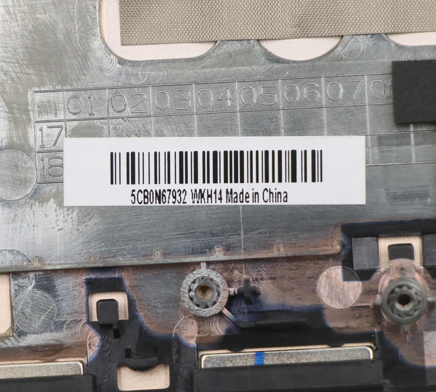 Lenovo Up Assembly Copper W/Keyboard - 5CB0N67932