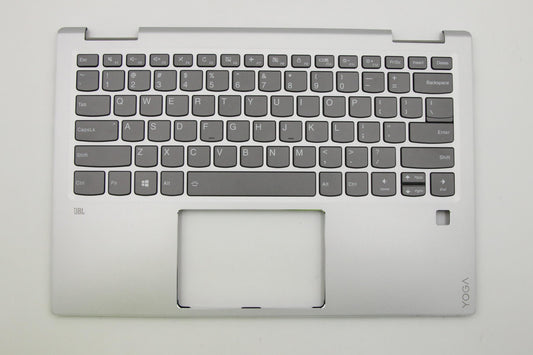 Lenovo C-Cover with Keyboard, USA English, Silver, Backlit - 5CB0N67975