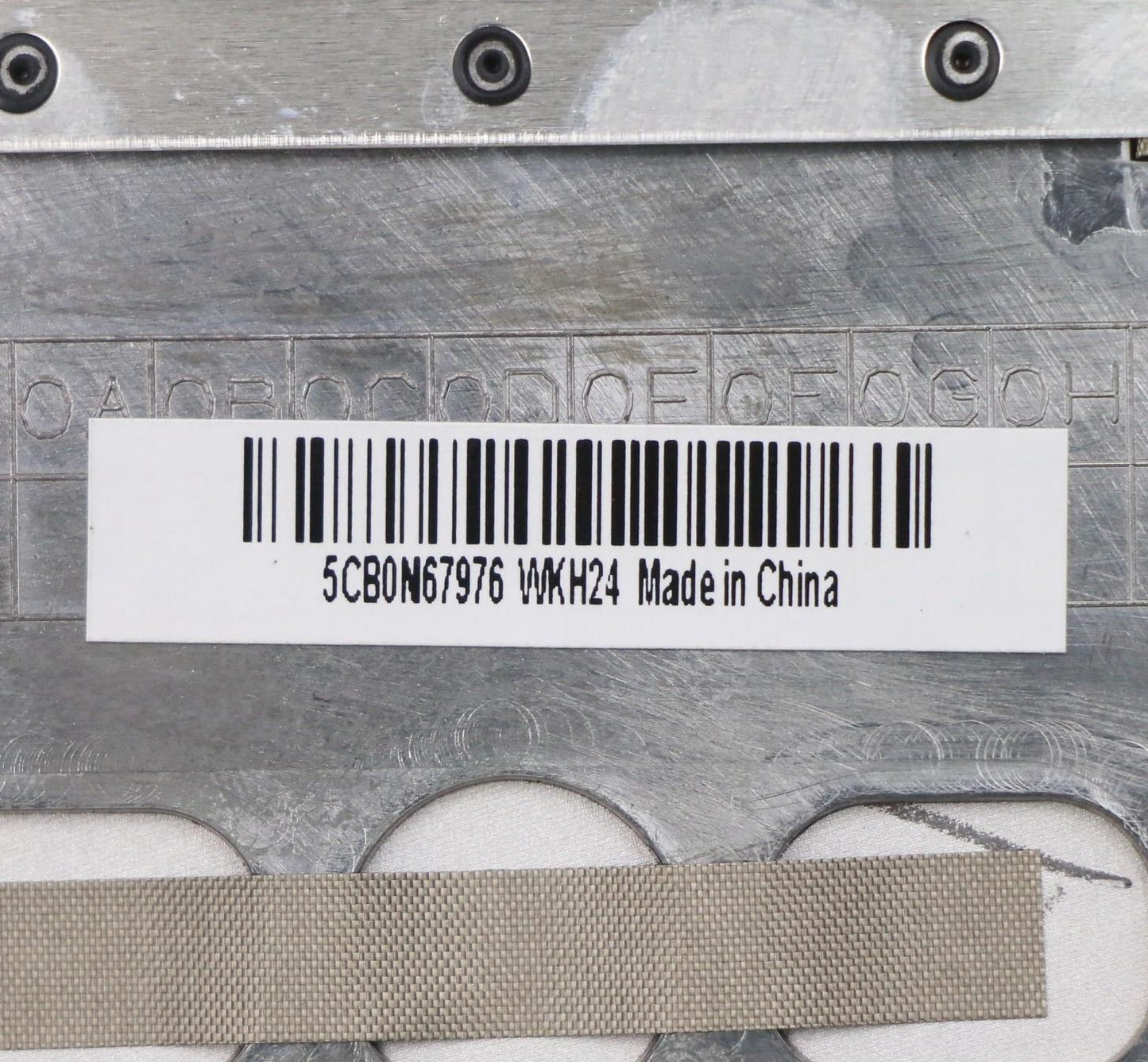 Lenovo Up Assembly Silver W/Keyboard - 5CB0N67976