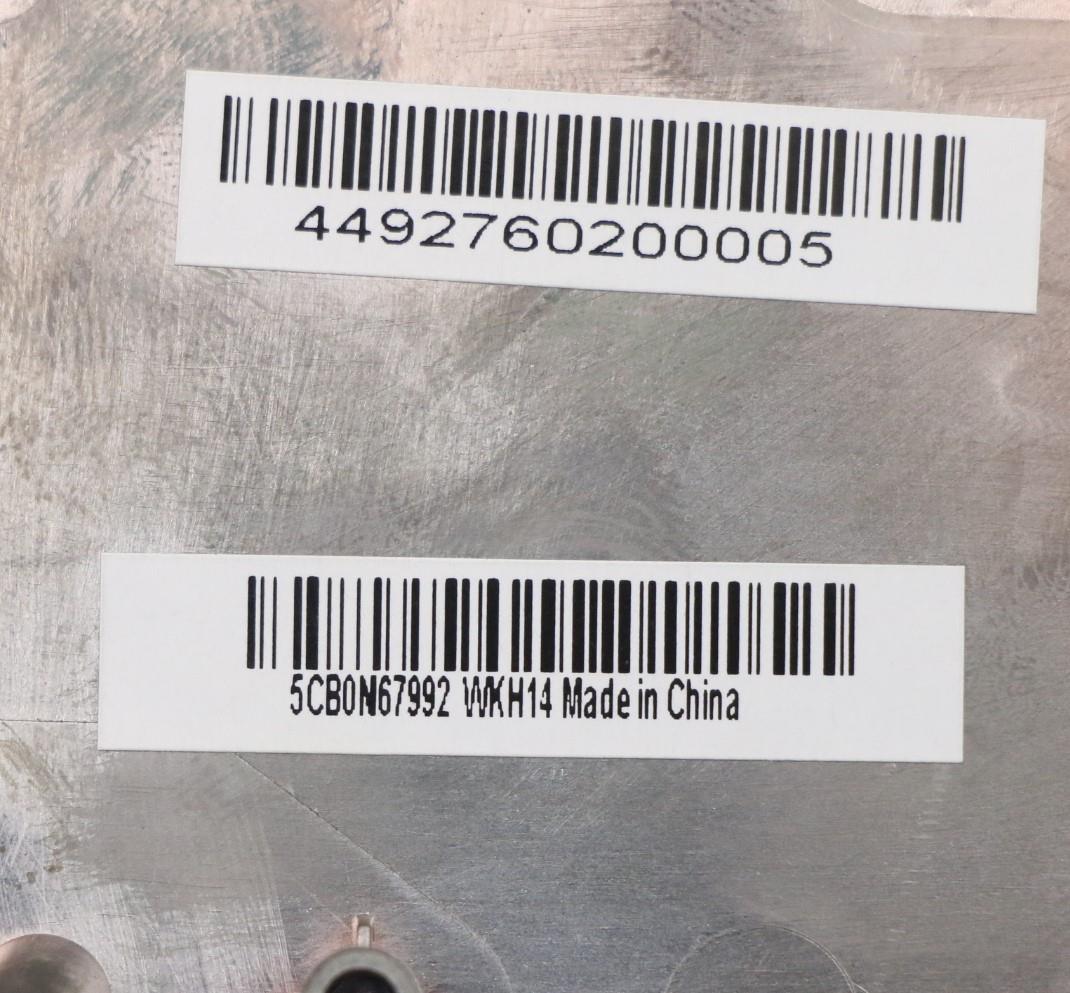 Lenovo Up Assembly Gunmetal W/Keyboar - 5CB0N67992
