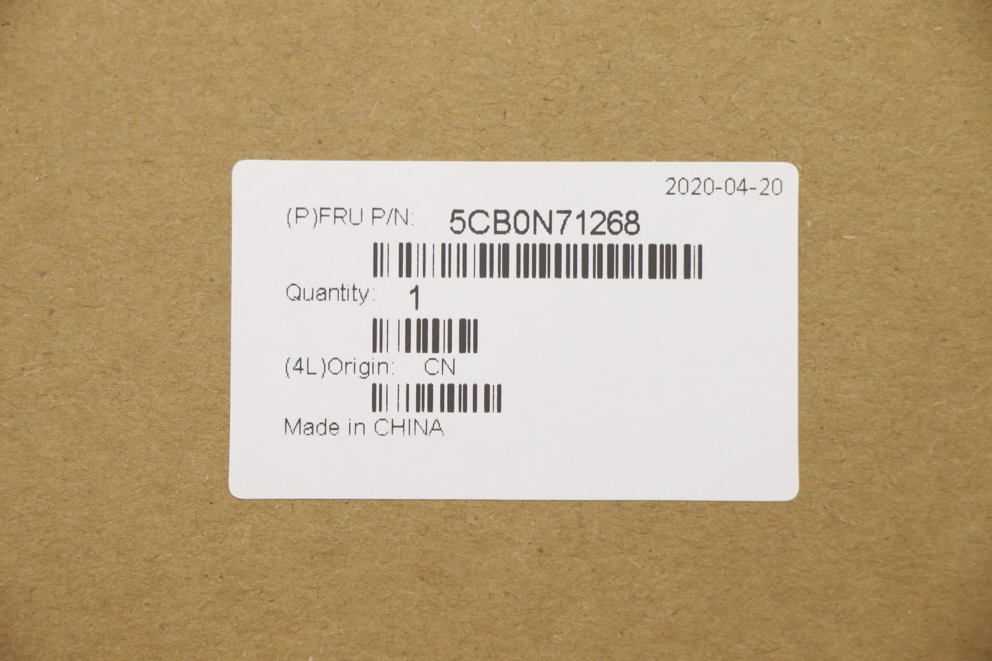 Lenovo Logic Lower_Black - 5CB0N71268