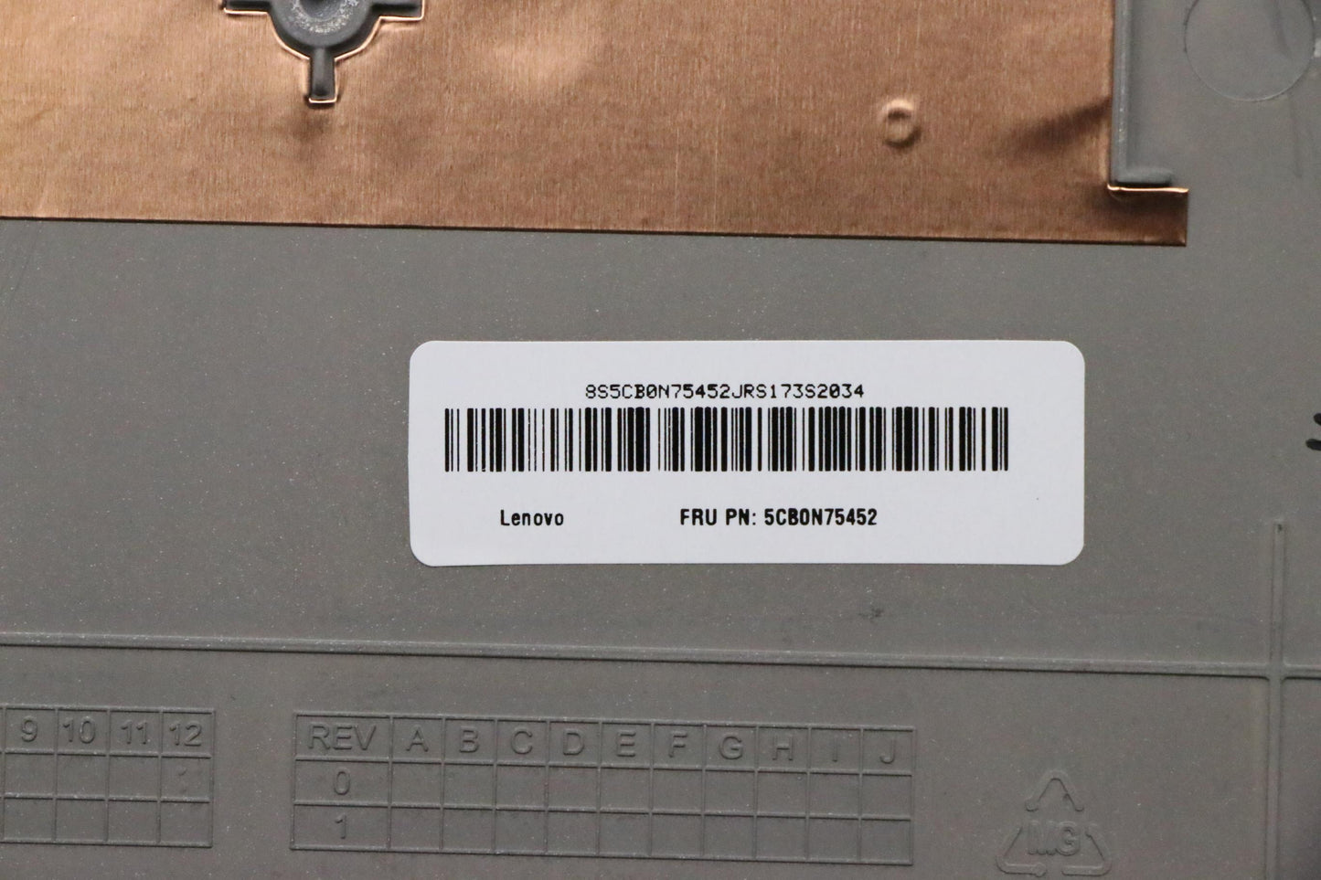 Lenovo Covers Abcd-Cover Typically No - 5CB0N75452