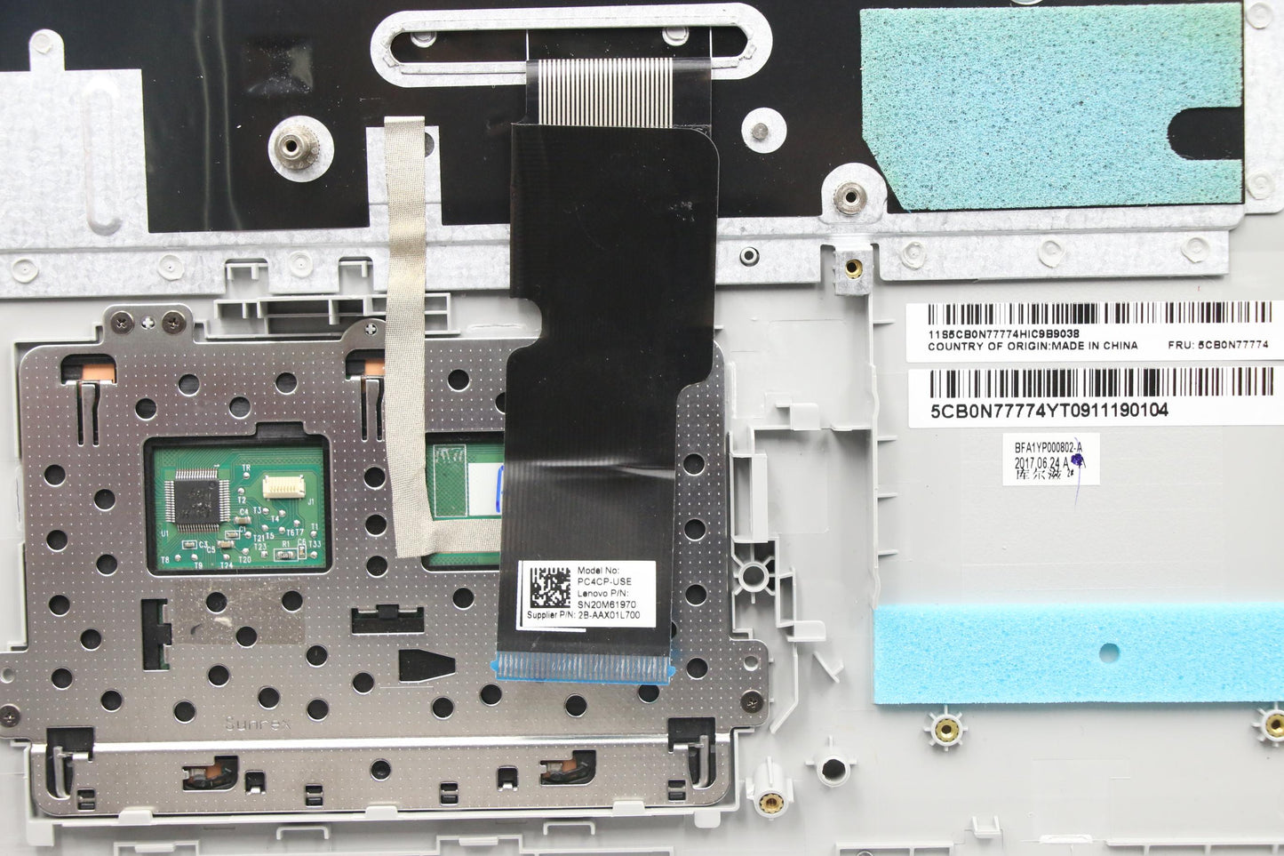 Lenovo Up Imr Silver Nfp W/Keyboard N - 5CB0N77774