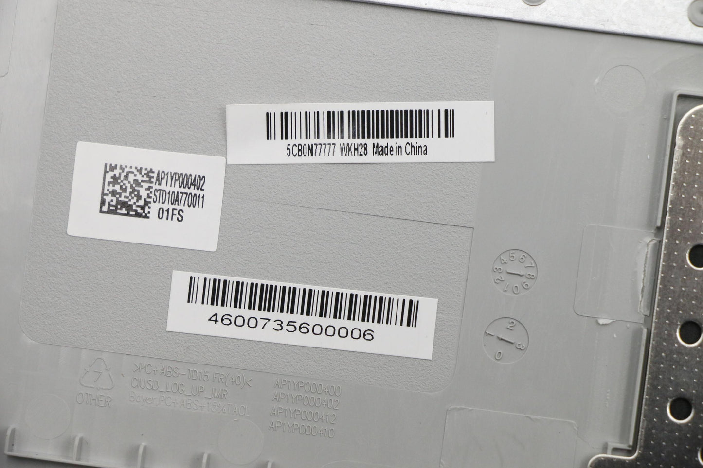 Lenovo Upper Case C 80Y9 Mgrnfpnblw/K - 5CB0N77777