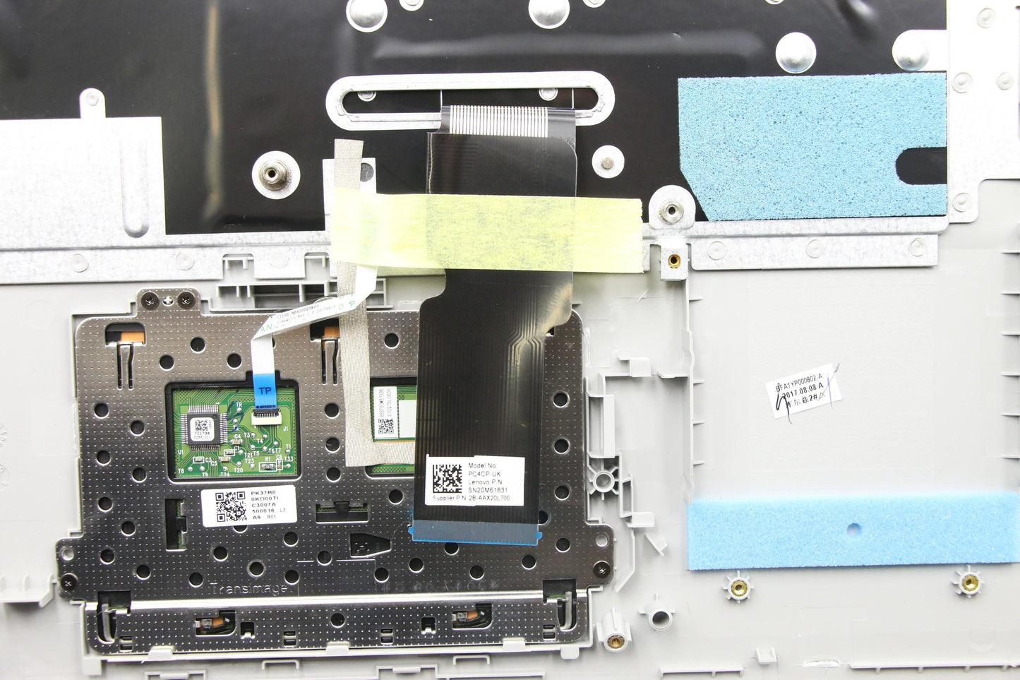 Lenovo Upper Case C 80Y9 Mgrnfpnblw/K - 5CB0N77783