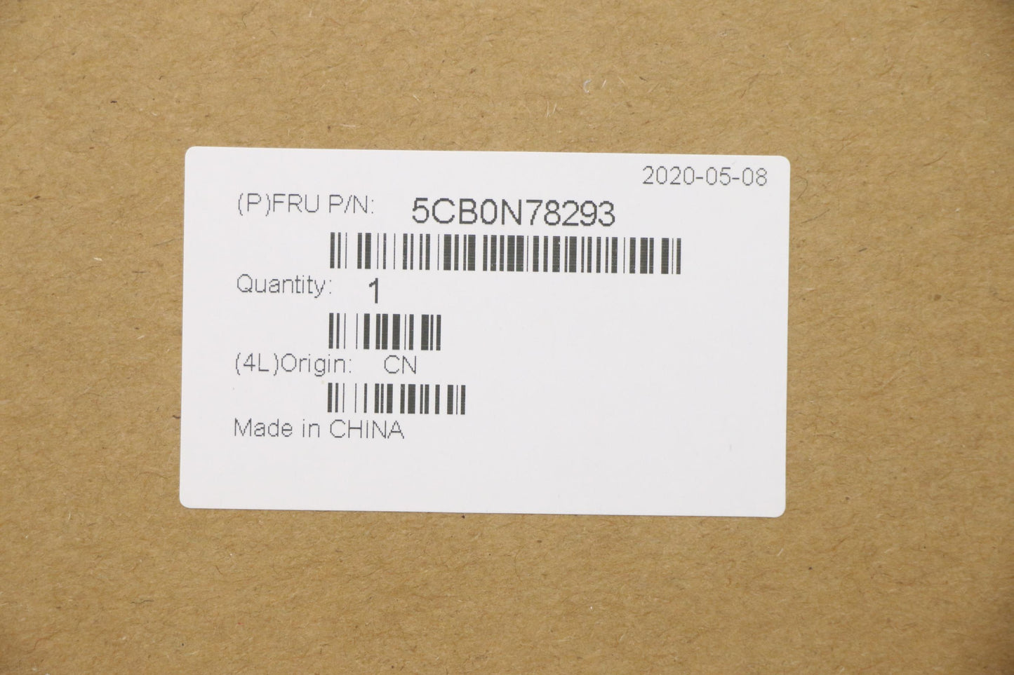 Lenovo Uppercasec80X4 Sw W/Kbnfpnbl N - 5CB0N78293