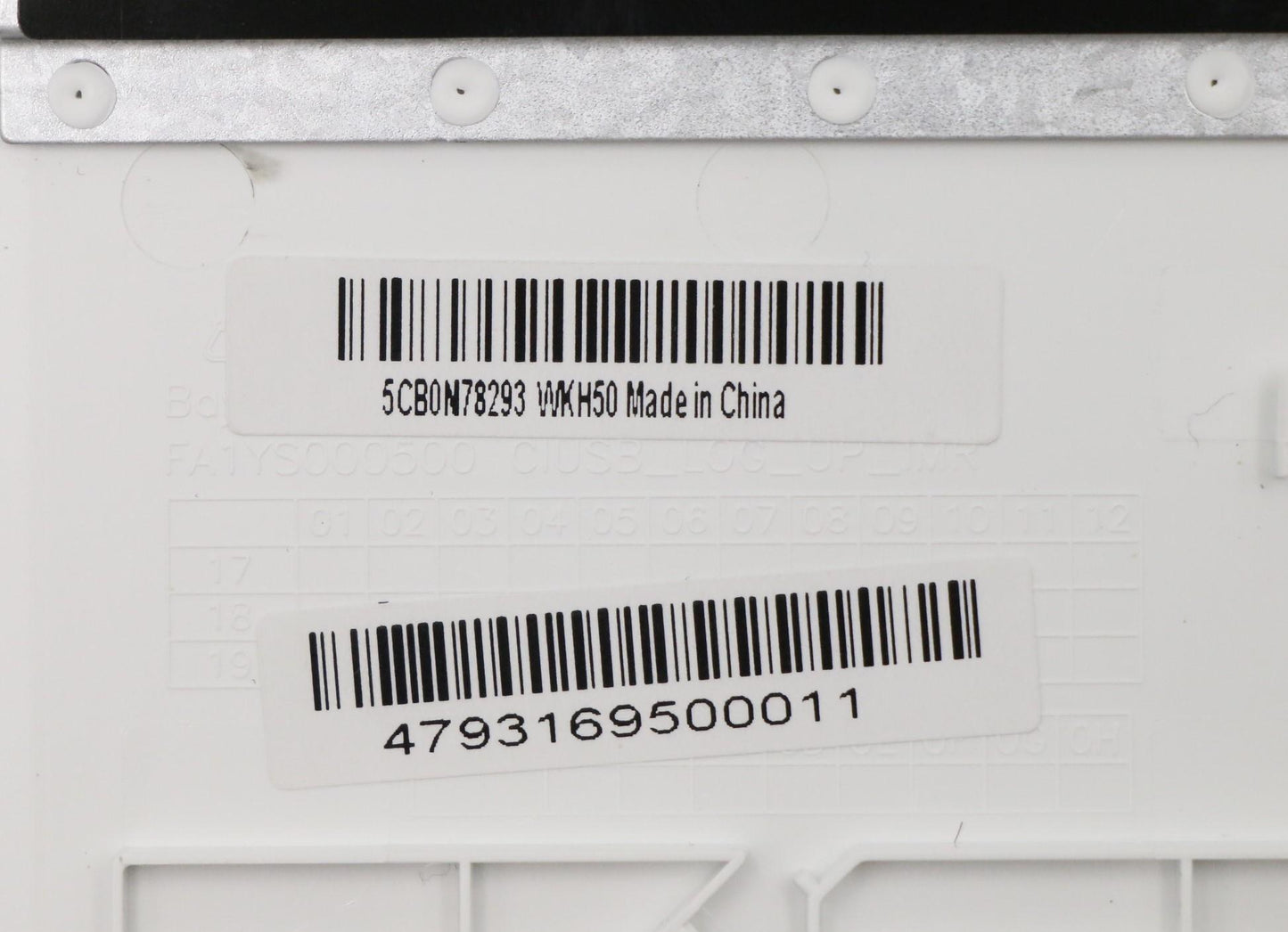 Lenovo Uppercasec80X4 Sw W/Kbnfpnbl N - 5CB0N78293