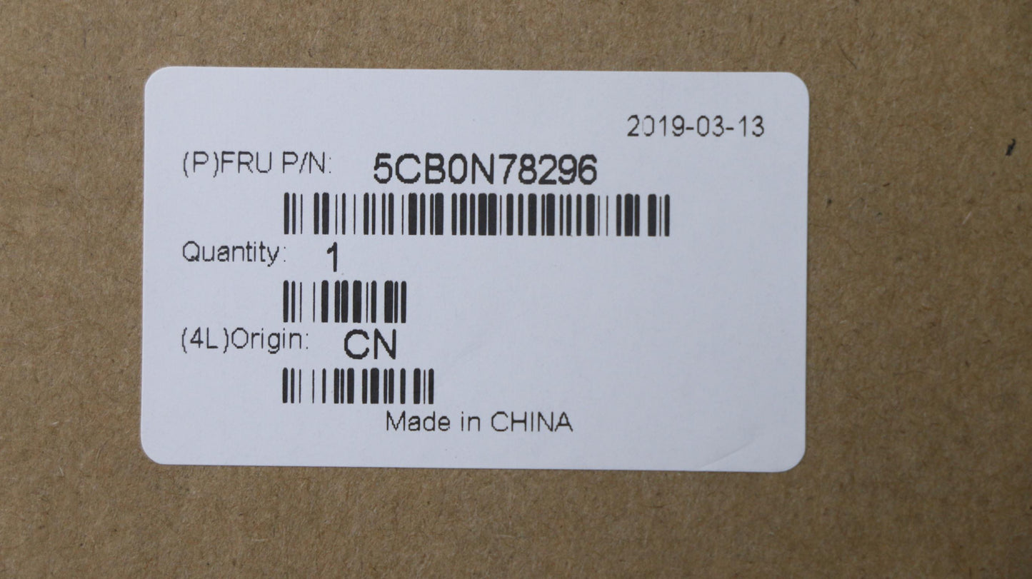 Lenovo Uppercasec80X4 Mgrw/Kb Nfp Nbl - 5CB0N78296
