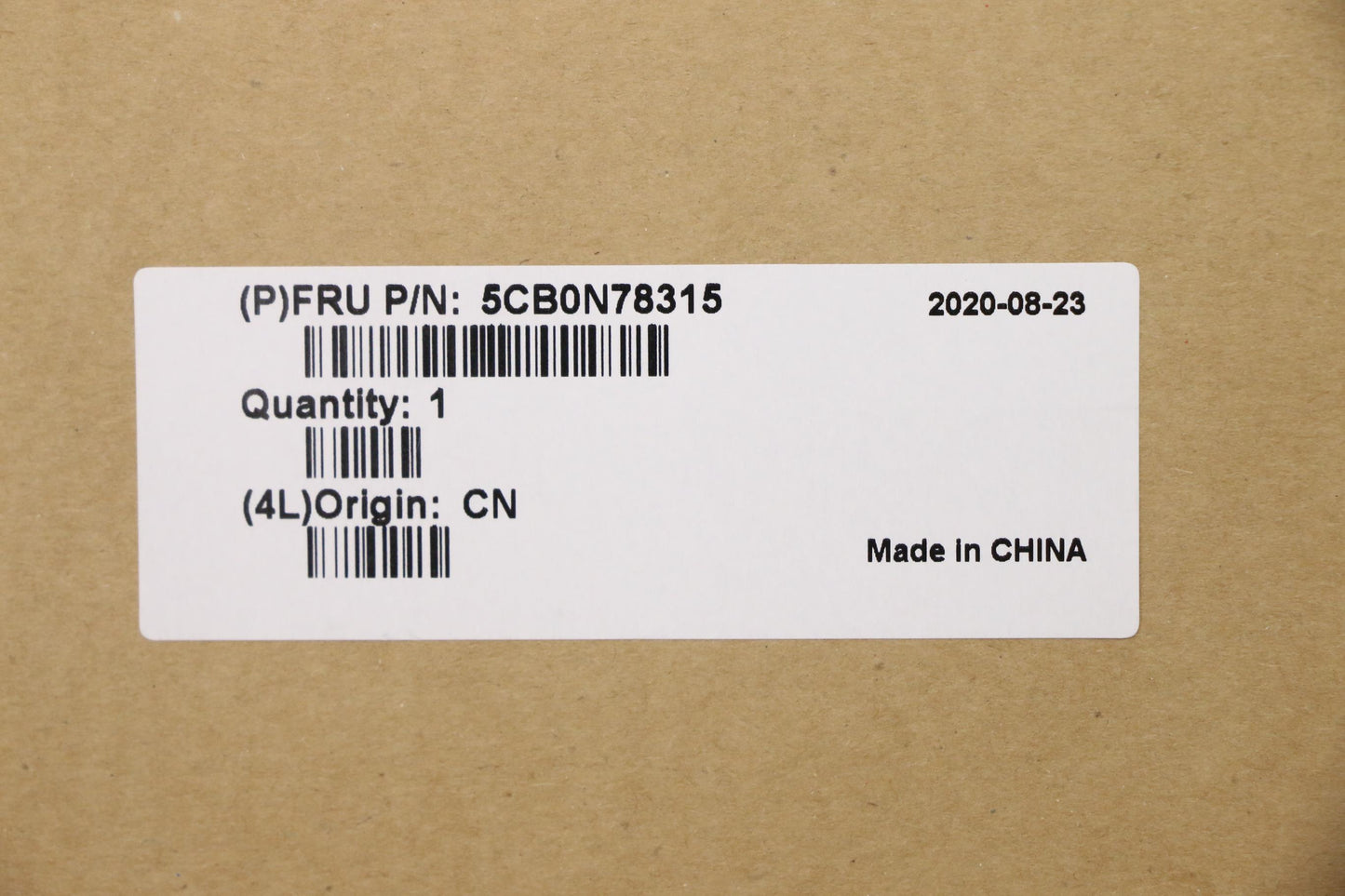 Lenovo Uppercasec80X4 Mgrw/Kbnfpnbl C - 5CB0N78315