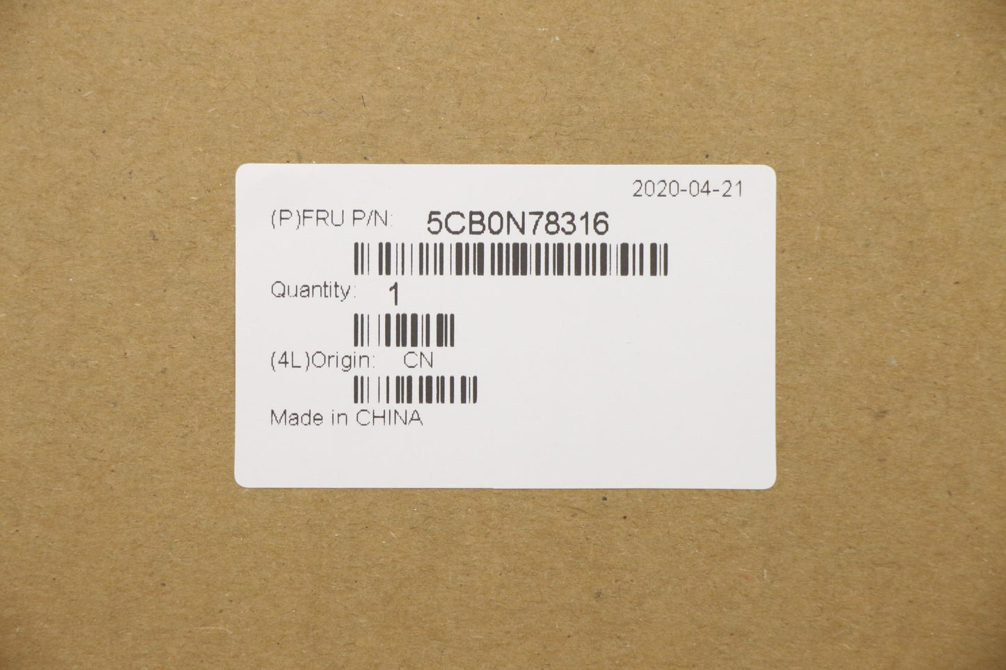Lenovo Uppercasec80X4 Sw W/Kb Nfp Nbl - 5CB0N78316
