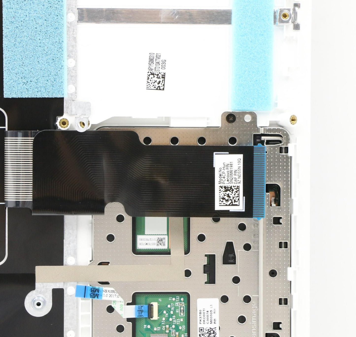 Lenovo Uppercasec80X4 Sw W/Kb Nfp Nbl - 5CB0N78316
