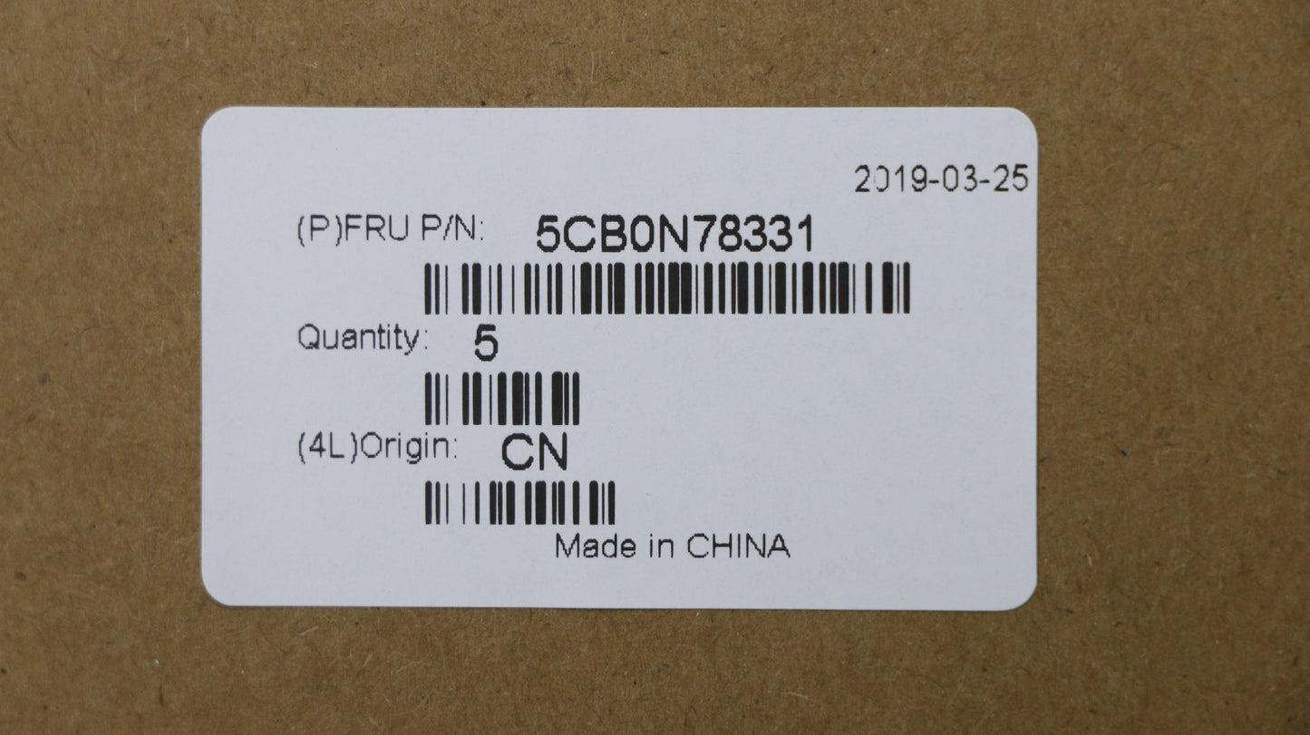 Lenovo Uppercasec80X4 Sw W/Kbnfp Nbl - 5CB0N78331