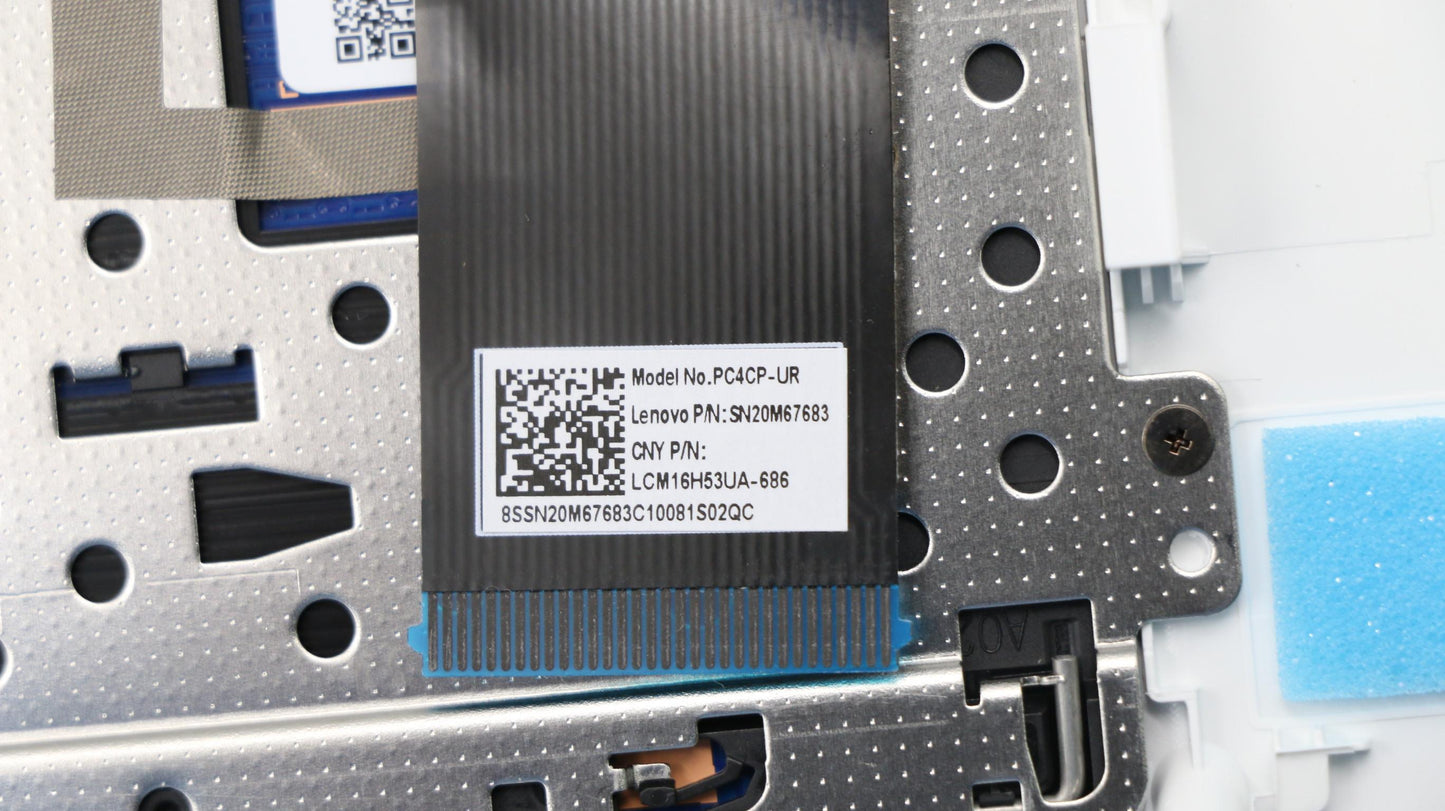 Lenovo Uppercasec80X4 Sw W/Kbnfp Nbl - 5CB0N78331