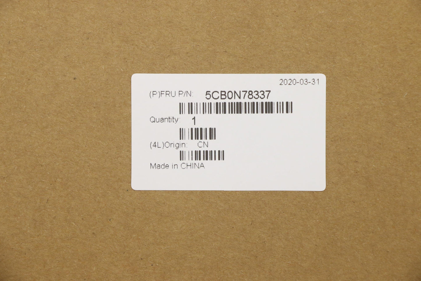 Lenovo Uppercasec80X4 Mgrw/Kb Nfp Nbl - 5CB0N78337