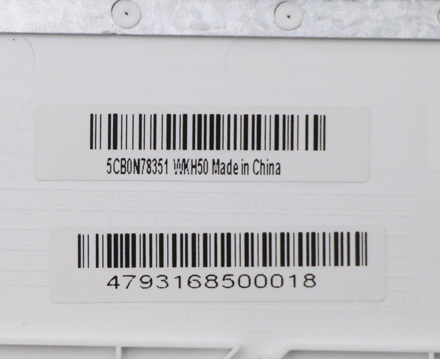 Lenovo Uppercasec80X4 Sw W/Kb Nfp Nbl - 5CB0N78351