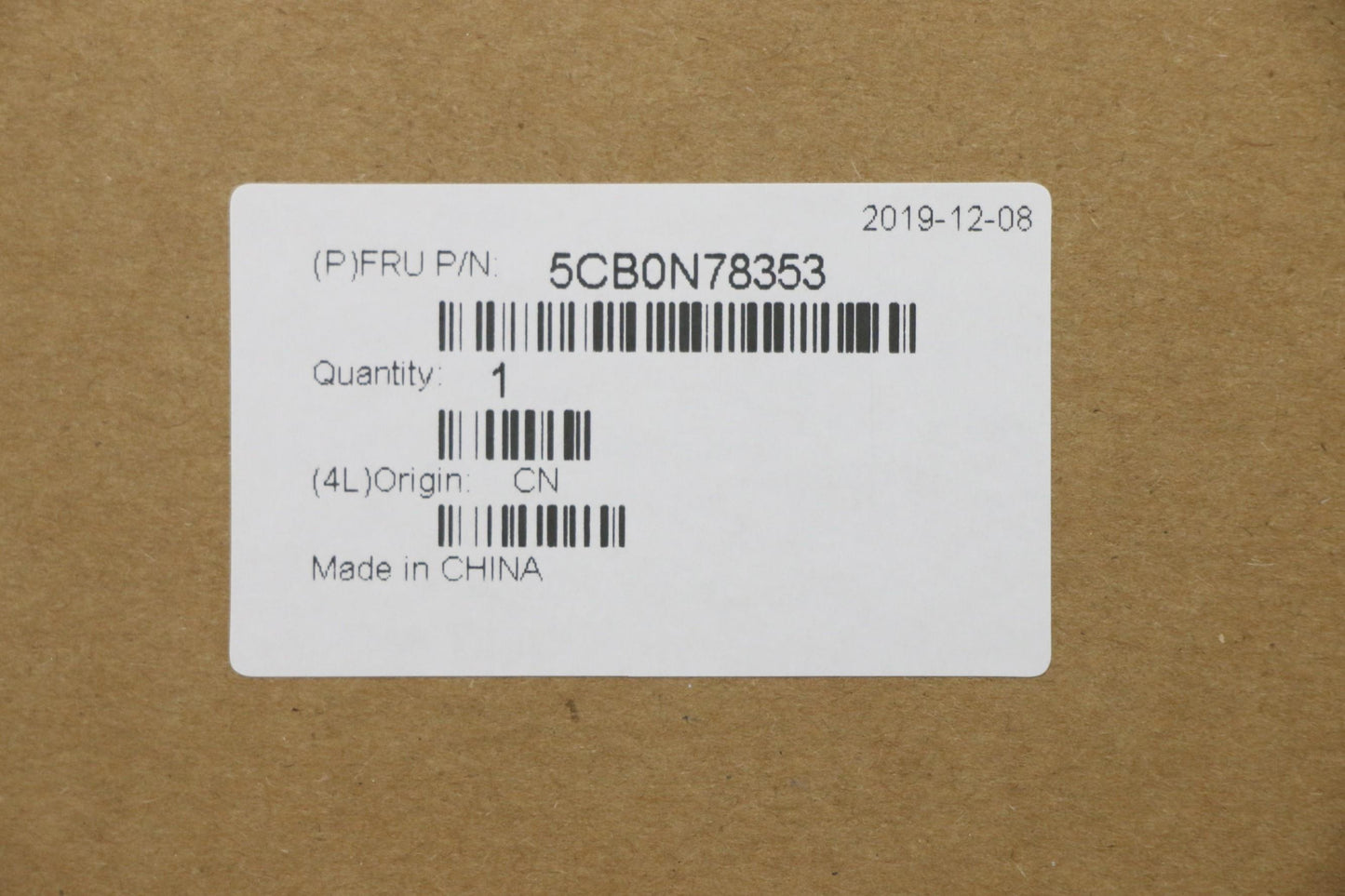 Lenovo Uppercasec80X4 Mgrw/Kb Nfp Nbl - 5CB0N78353