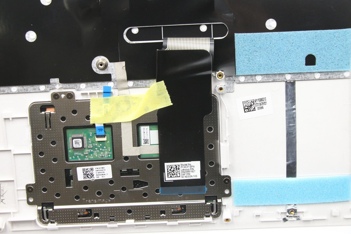 Lenovo Uppercasec80X4 Sw W/Kb Nfp Nbl - 5CB0N78354