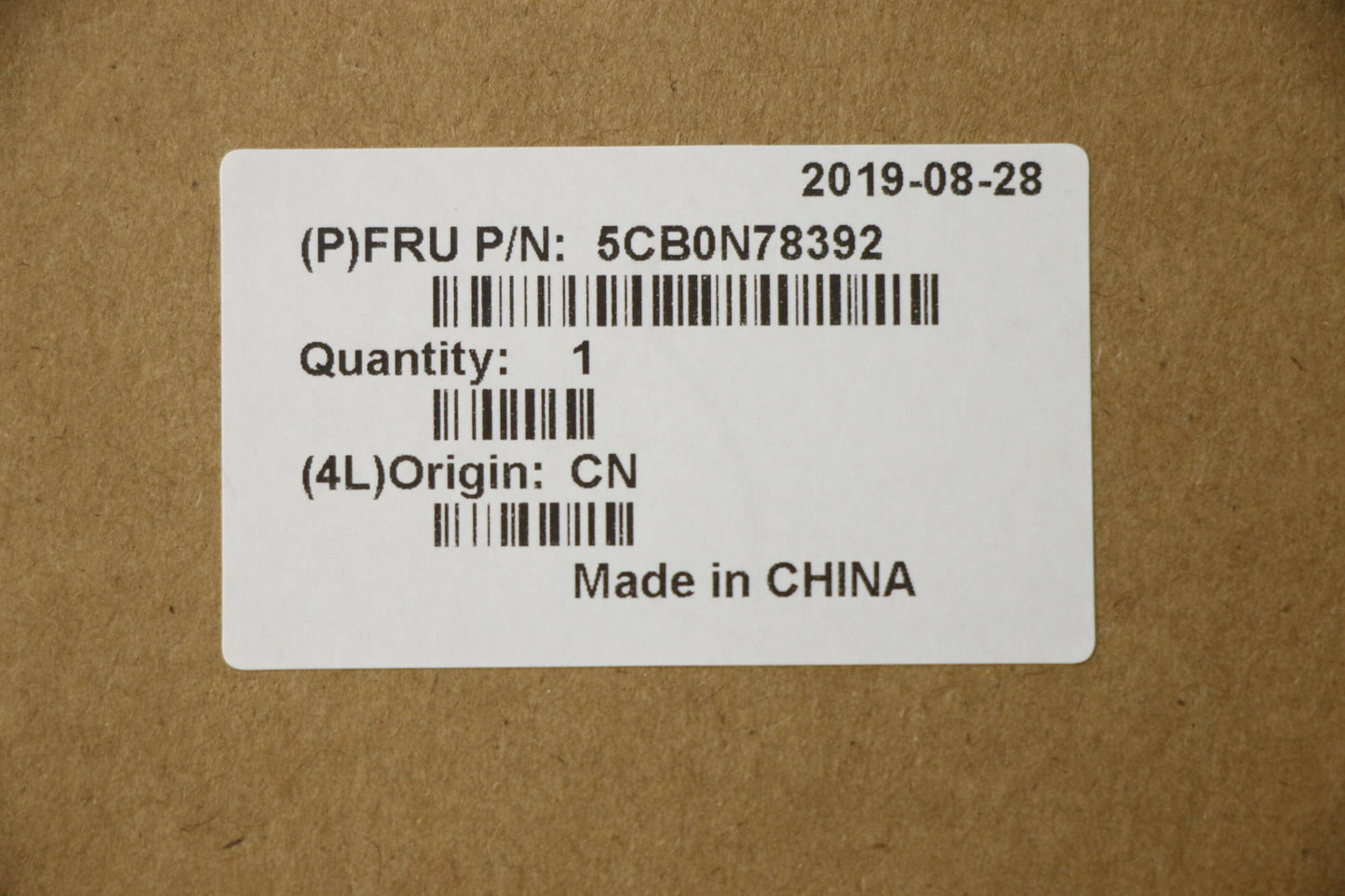 Lenovo Uppercasec80X2Mgr Fpbl W/Kb Fr - 5CB0N78392