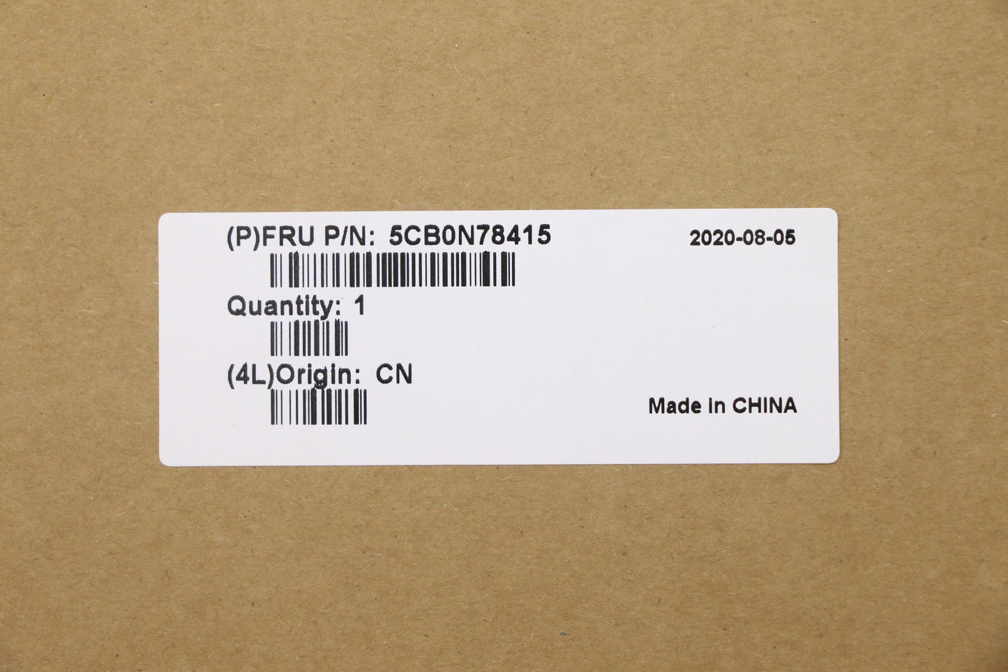 Lenovo Uppercasec80X2 Gd Fpbl W/Kb Us - 5CB0N78415