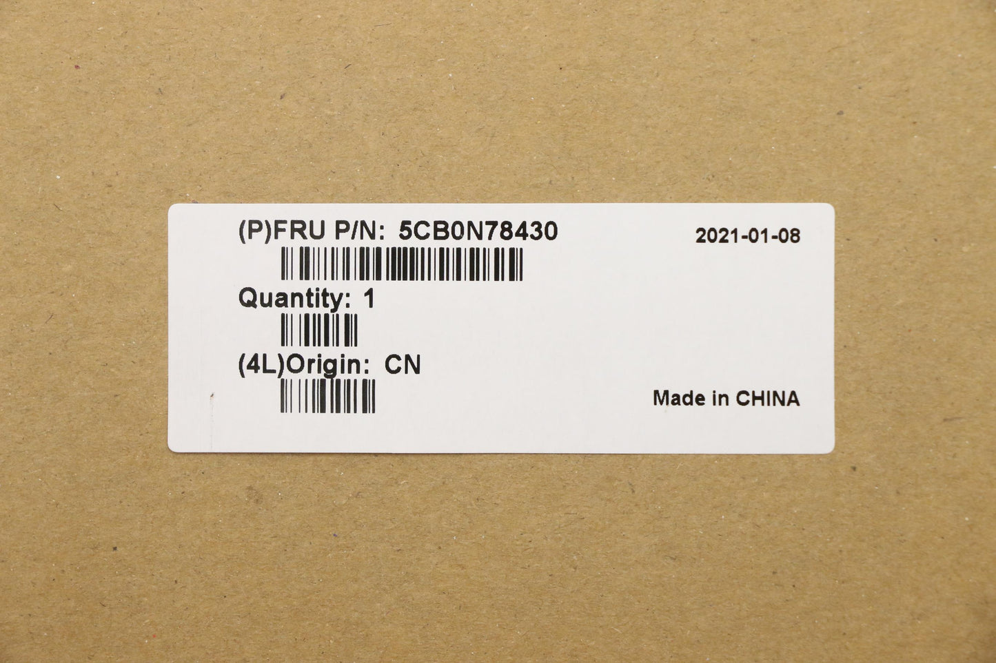 Lenovo Uppercasec80X2 Gd Fpbl W/Kb Hb - 5CB0N78430