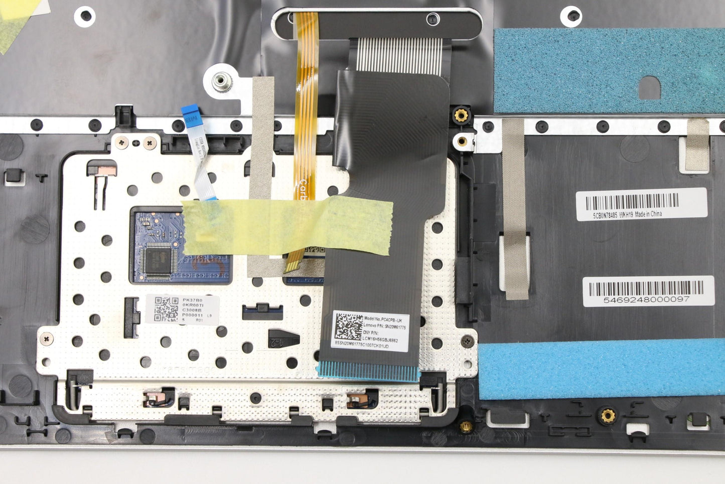 Lenovo Uppercasec80X2Mgr Fpbl W/Kb Uk - 5CB0N78485
