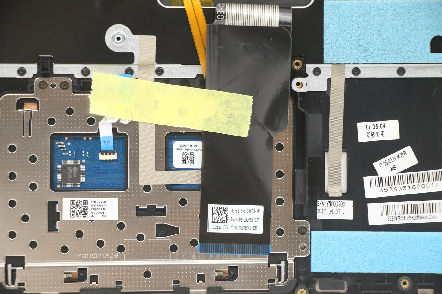 Lenovo Uppercasec80X2 Gd Fpbl W/Kb Ko - 5CB0N78538
