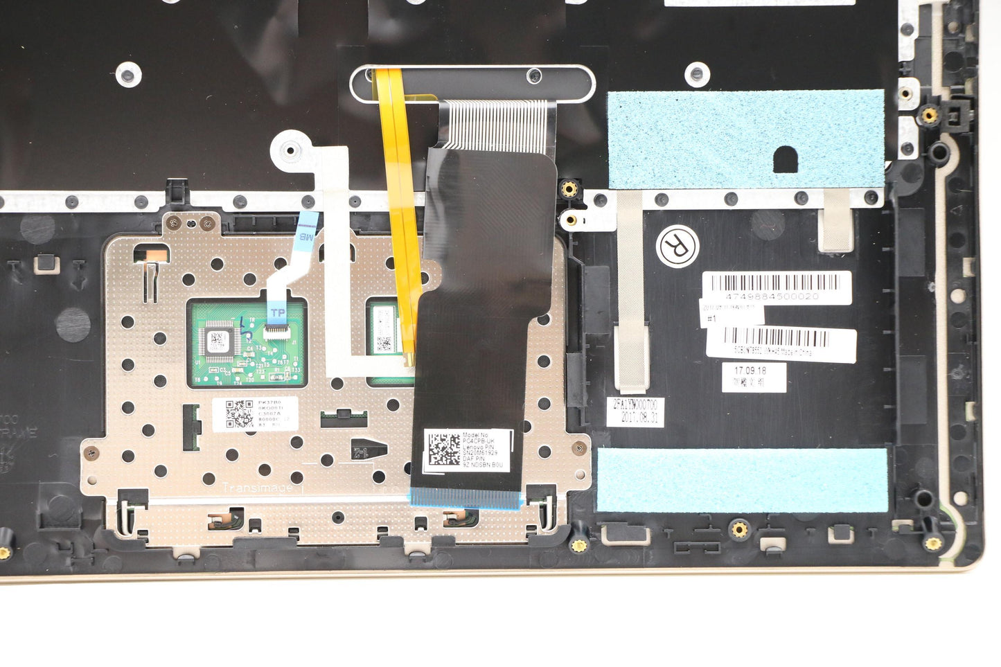 Lenovo Uppercasec80X2 Gd Fpbl W/Kb Uk - 5CB0N78552