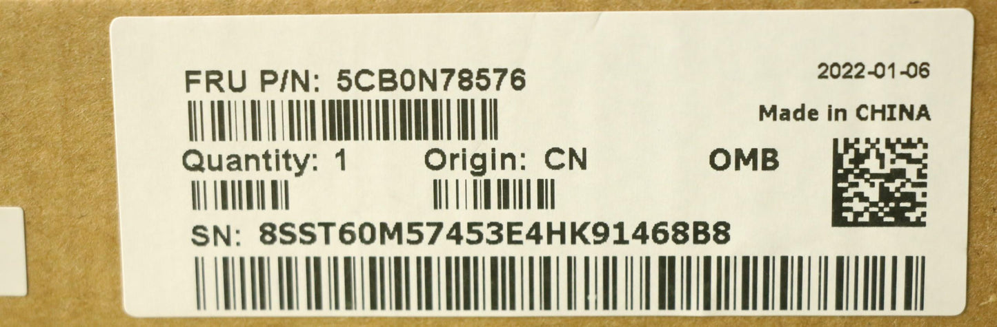 Lenovo Uppercasec80X2 Gd Nfpbl W/Kb R - 5CB0N78576