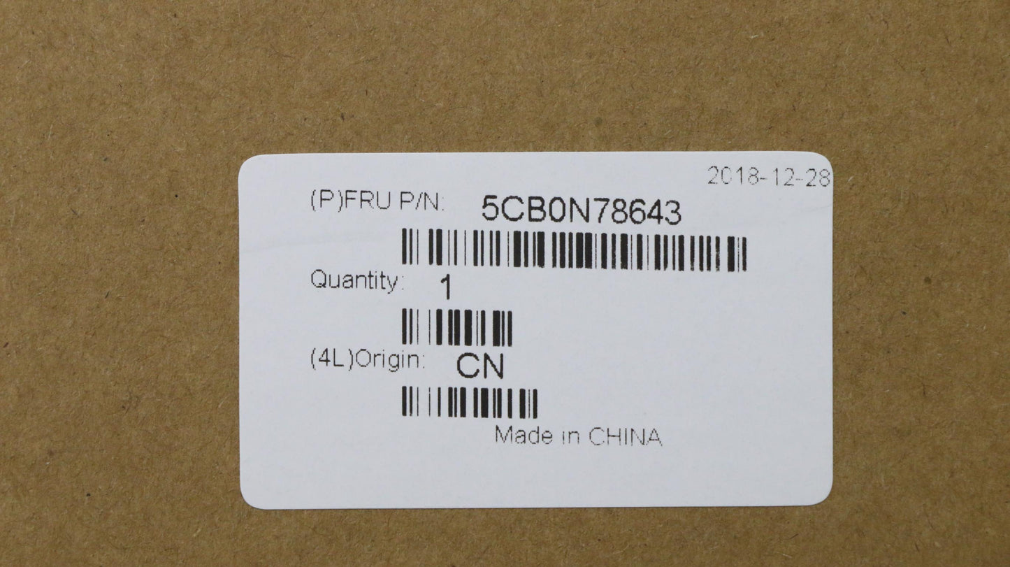 Lenovo Uppercasec80X2Mgr Nfpbl W/Kb G - 5CB0N78643