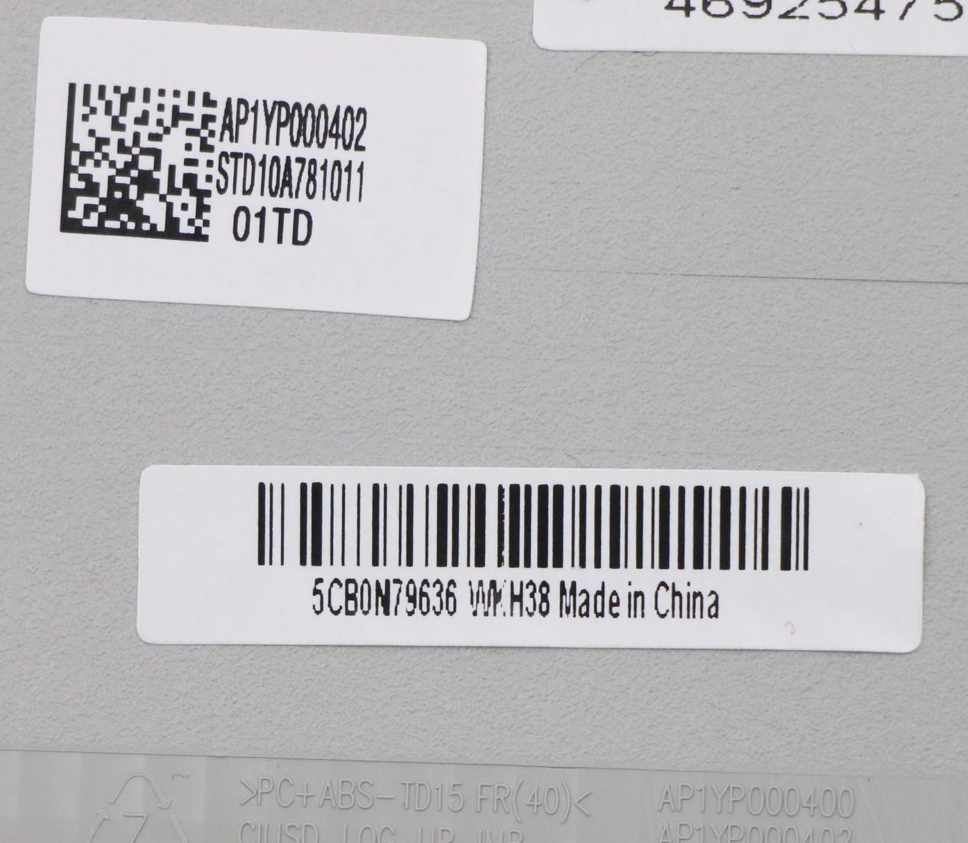 Lenovo Upper Case C 80X5 Silvernfpblh - 5CB0N79636