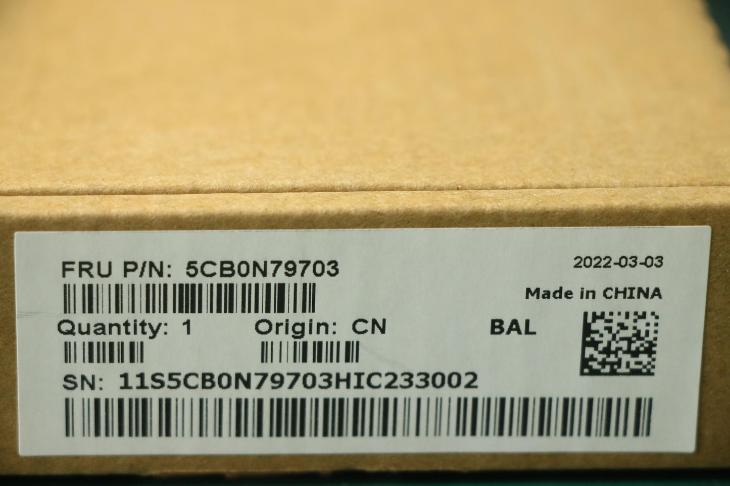 Lenovo Uppercase C 80Xc Sr W/Kb Fp Bl - 5CB0N79703