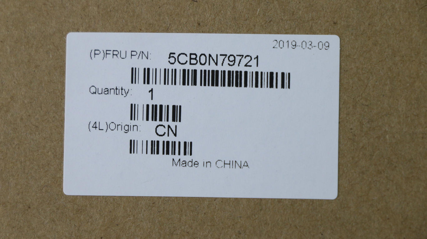Lenovo Uppercase C 80Xc Sr W/Kb Fp Bl - 5CB0N79721