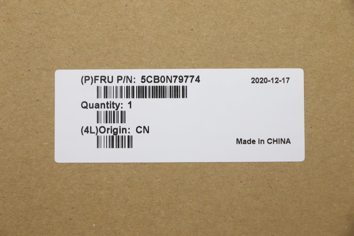 Lenovo Uppercase C 80Xc Gd W/Kbnfp Bl - 5CB0N79774