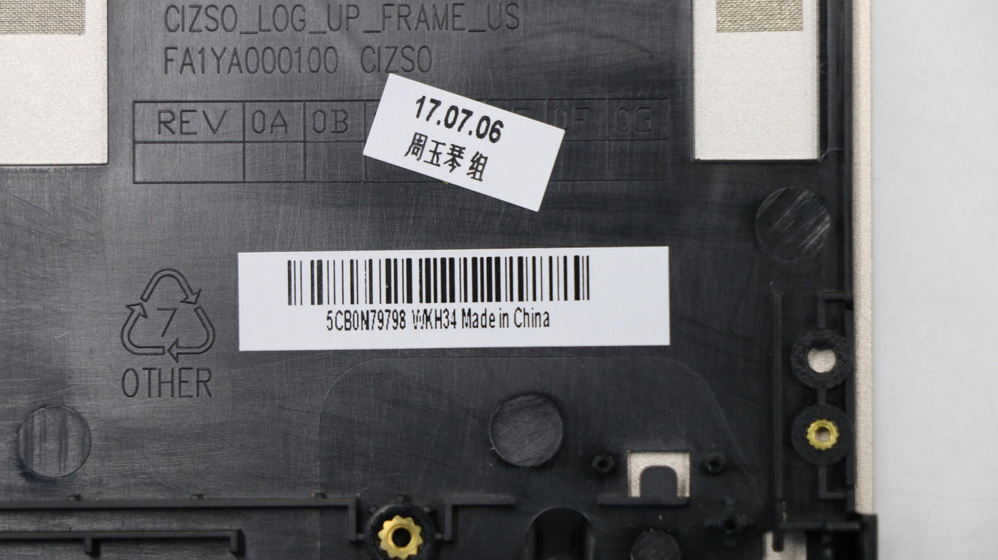Lenovo Uppercase C 80Xc Gd W/Kb Fp Bl - 5CB0N79798