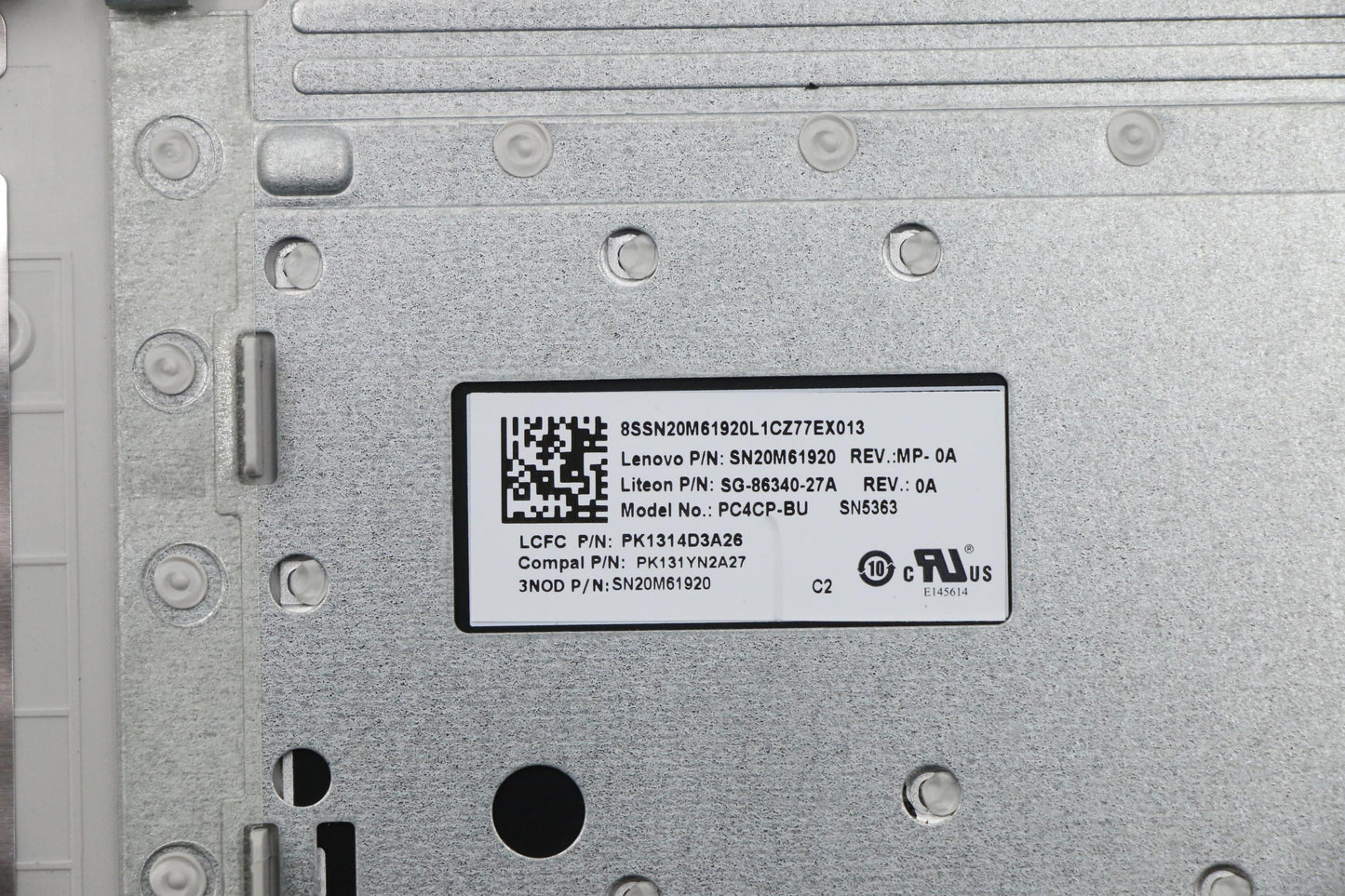 Lenovo Uppercaseasml80Xkpg Imr Bul Kb - 5CB0N82264