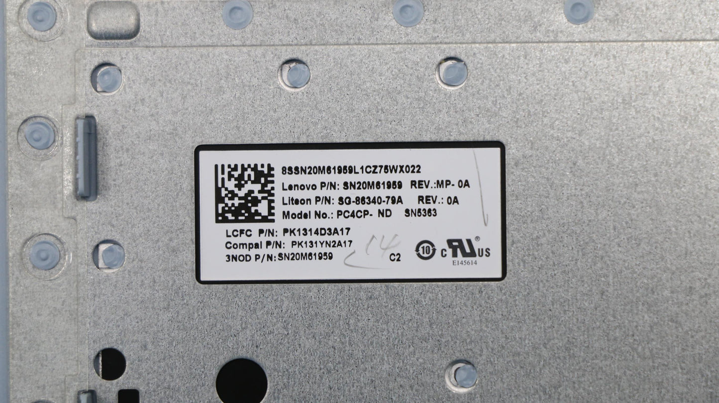 Lenovo Uppercaseasml80Xkib Imr Nordic - 5CB0N82294
