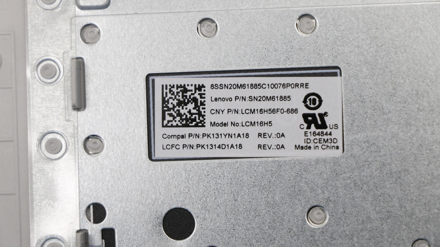 Lenovo Uppercaseasml80Xkpg Imr Fr Kb - 5CB0N82341