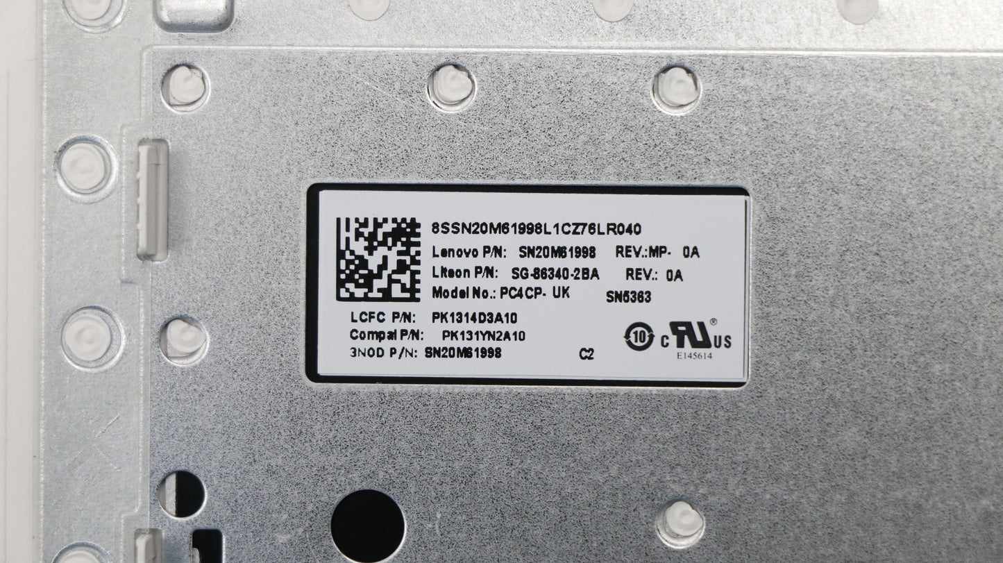 Lenovo Uppercaseasml80Xkw Imr Uk Kb - 5CB0N82368