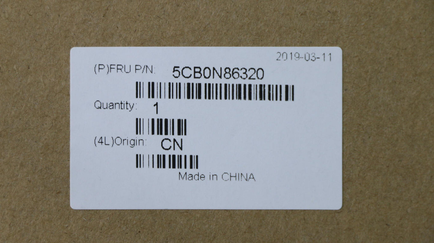 Lenovo Uppercaseasml80Xlpg Imr Nordic - 5CB0N86320