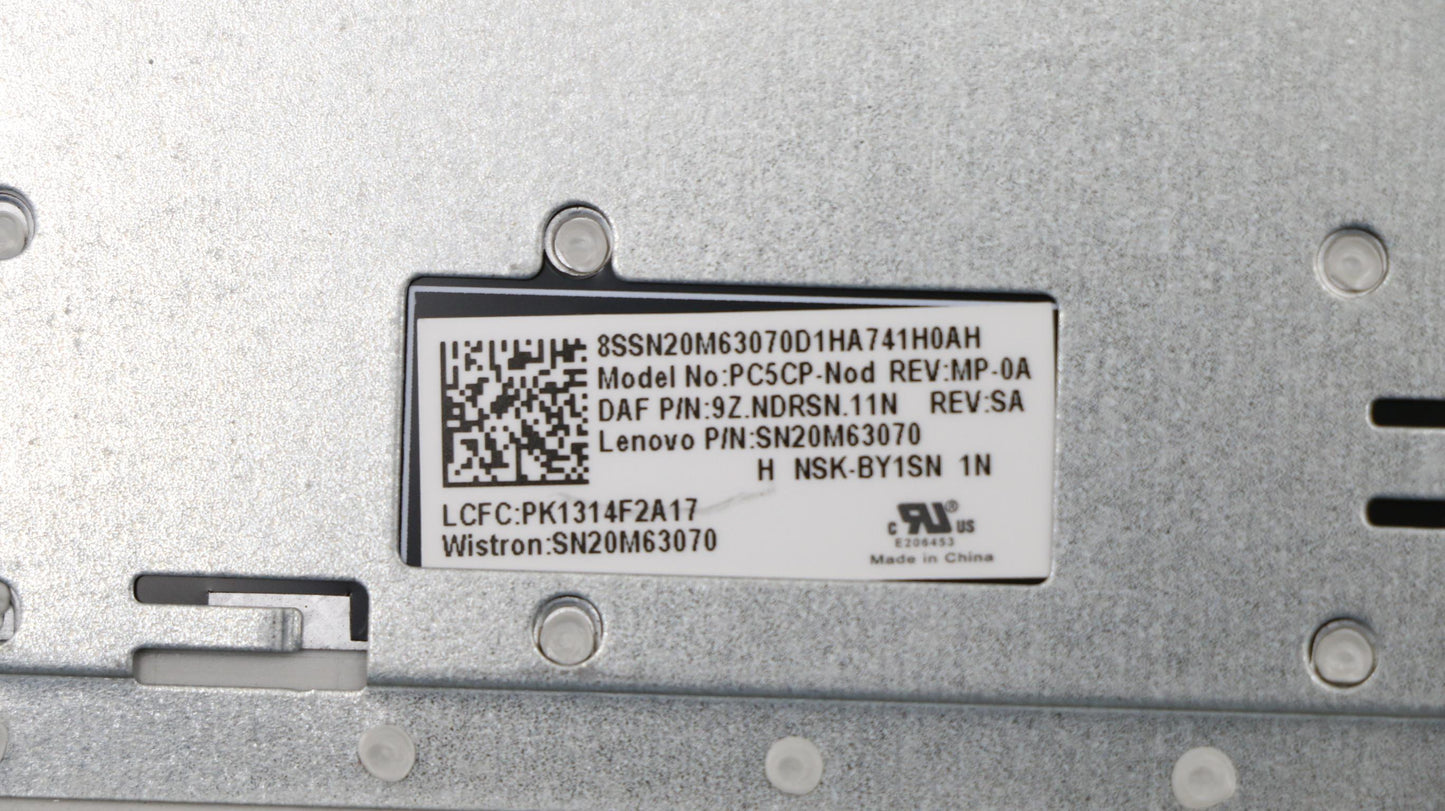 Lenovo Uppercaseasml80Xlpg Imr Nordic - 5CB0N86320