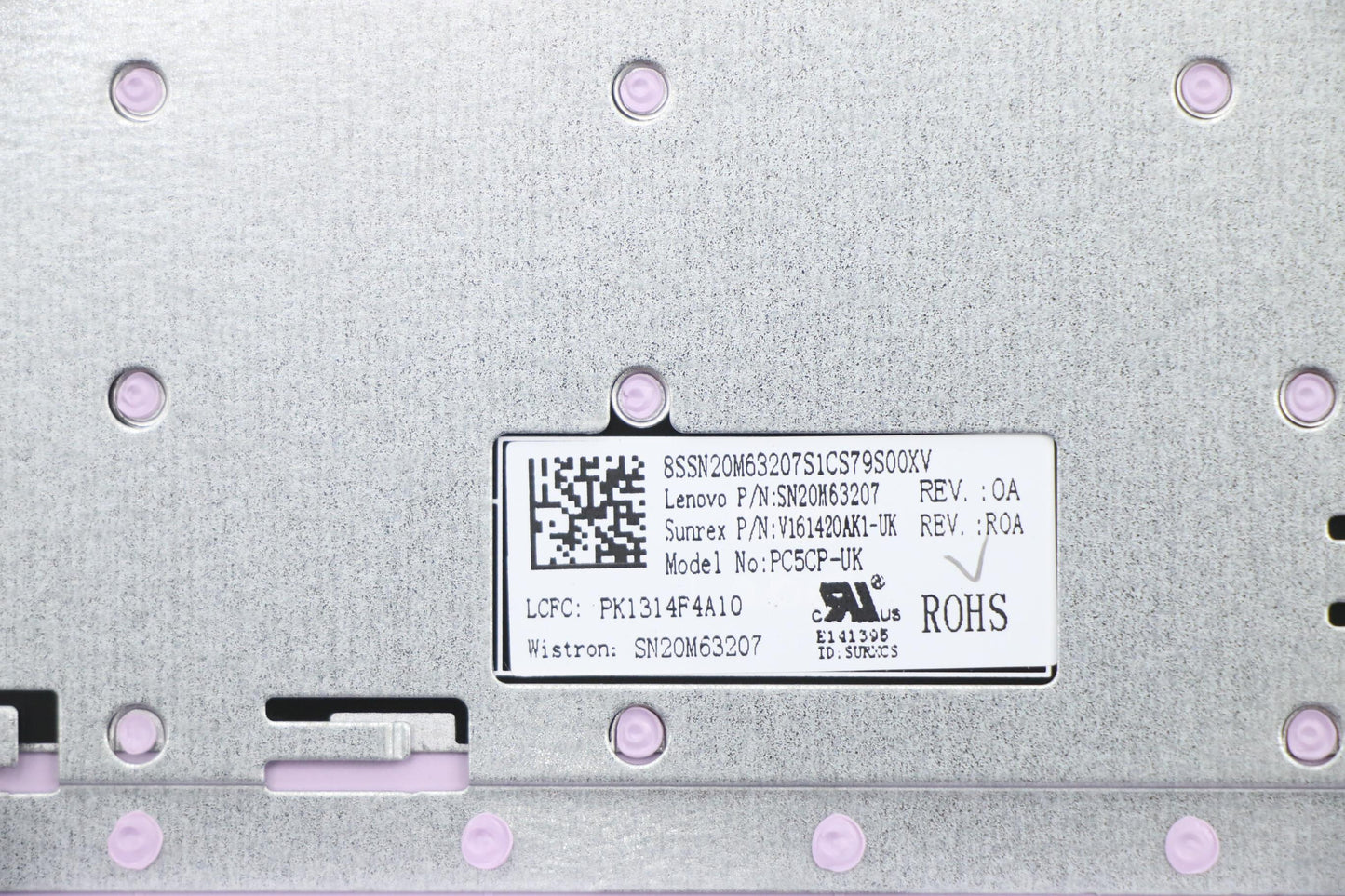 Lenovo Logic Upper Assembly 15T Lilac - 5CB0N86342