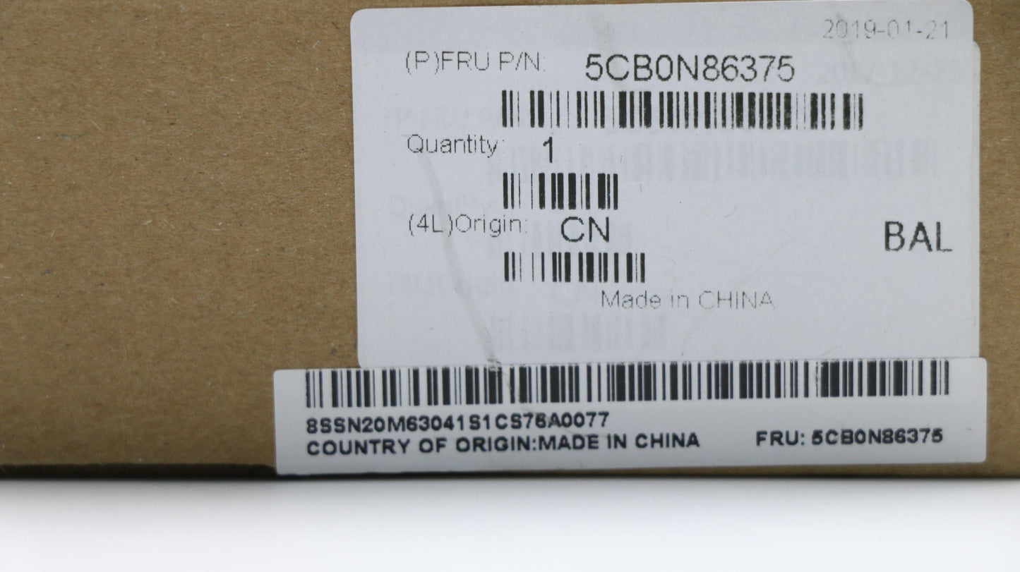 Lenovo Uppercaseasml80Xlpg Imr Spa Kb - 5CB0N86375
