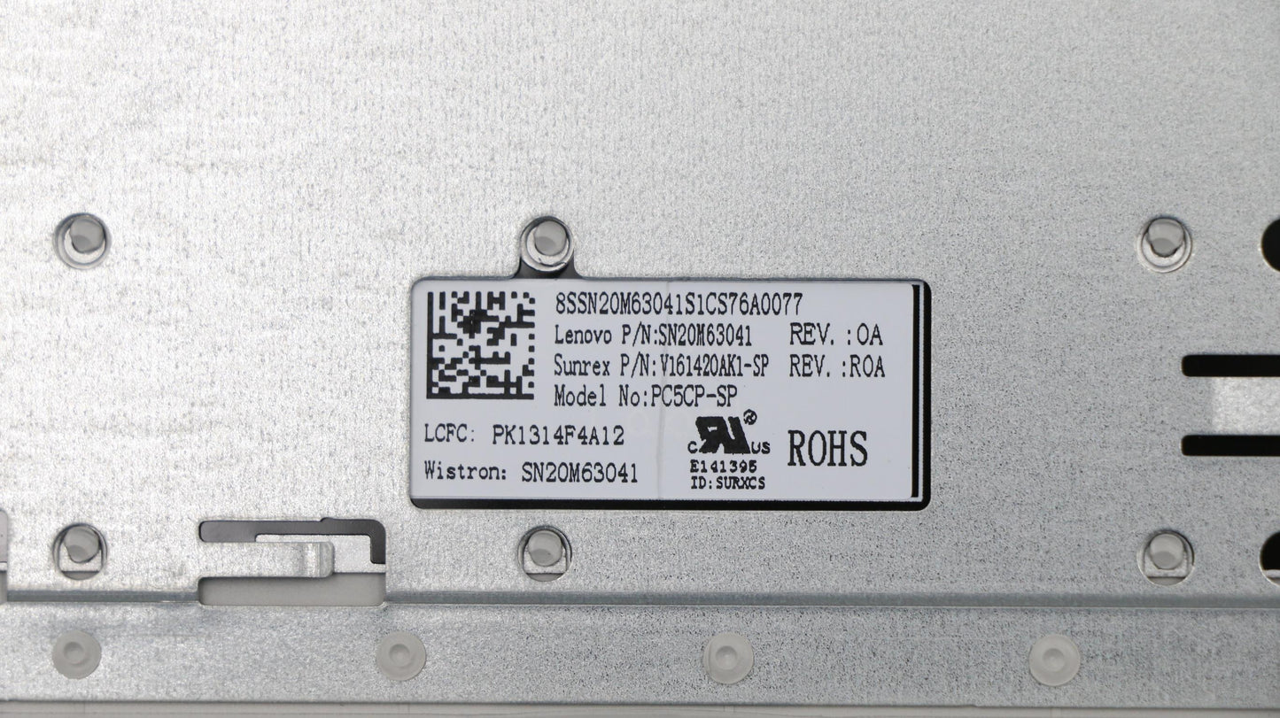Lenovo Uppercaseasml80Xlpg Imr Spa Kb - 5CB0N86375