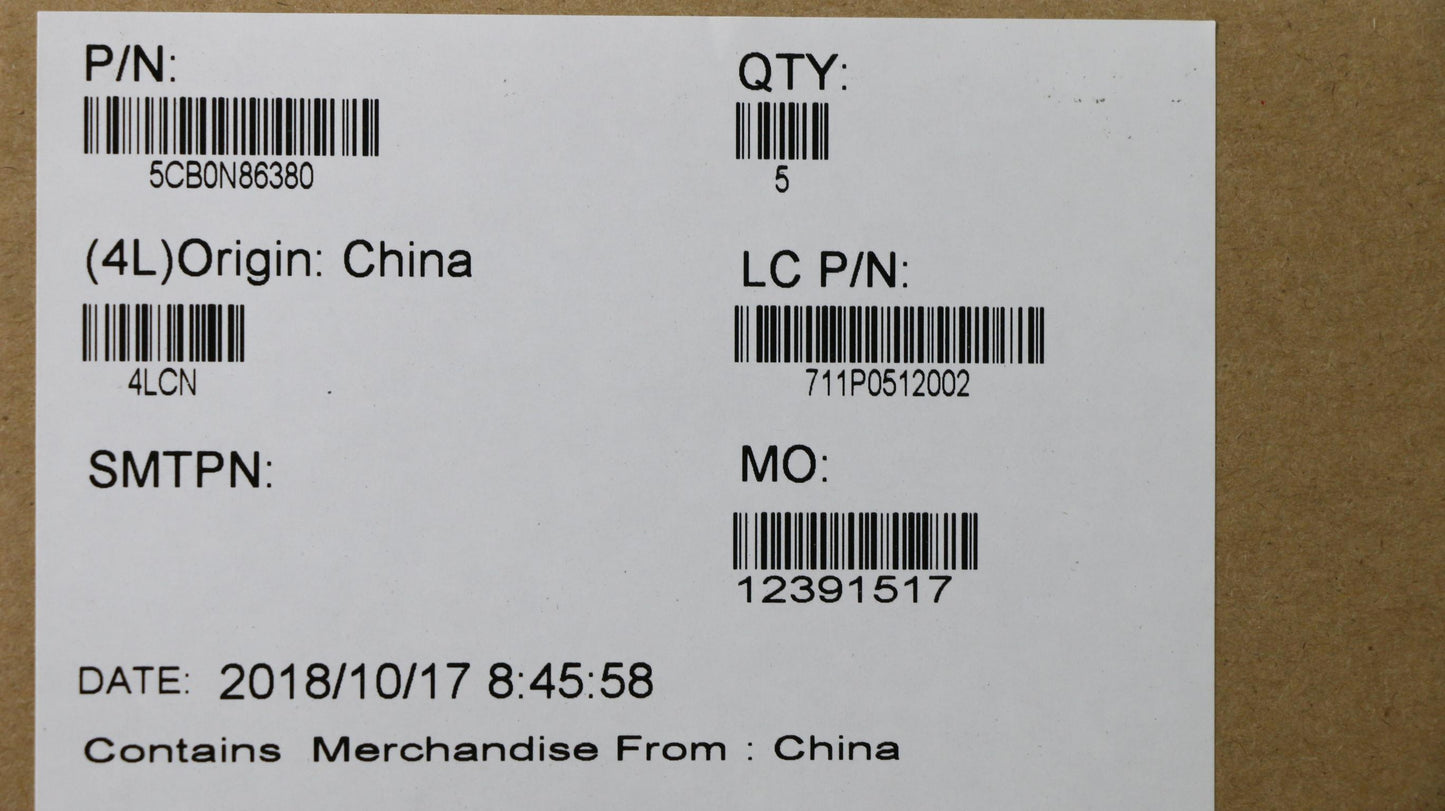 Lenovo Hingecap15Tl80Xl Pg Pt - 5CB0N86380